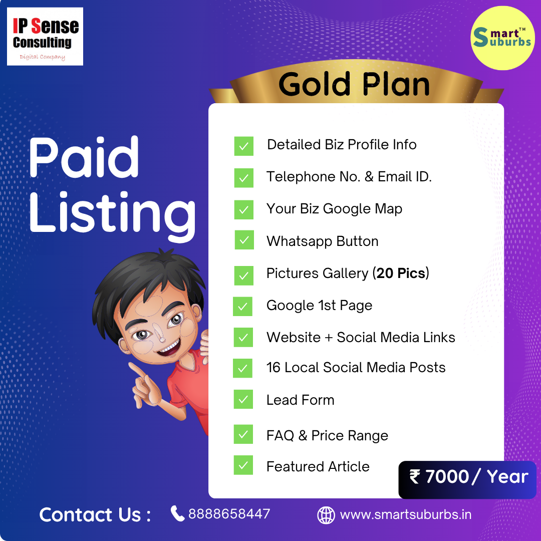 Smart Surburbs Gold Plan for local directory