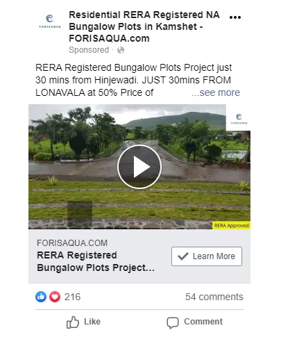 Forisaqua Facebook ads