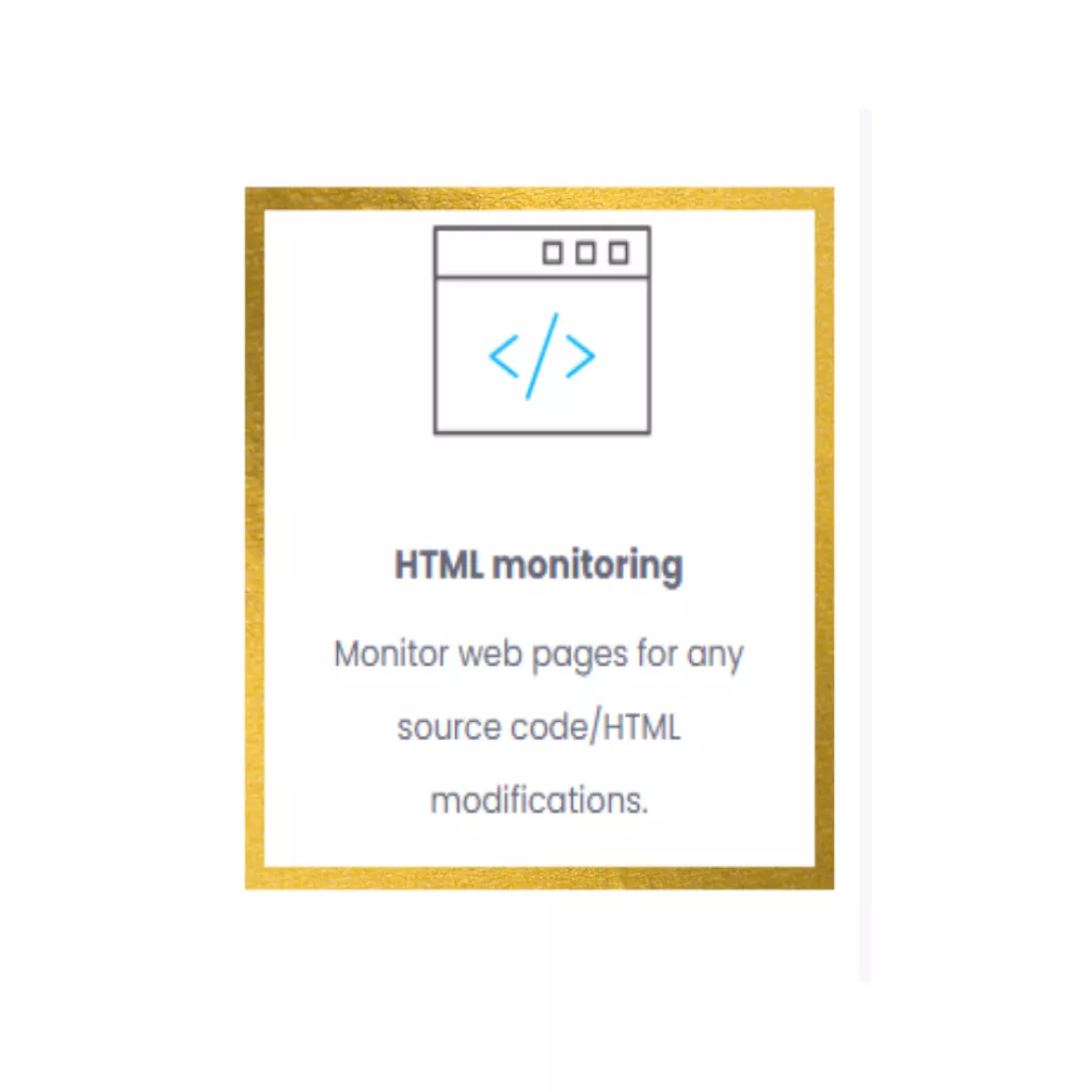 HTML Monitoring for local business website