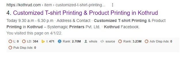 Customized T-shirt Printing in kothrud